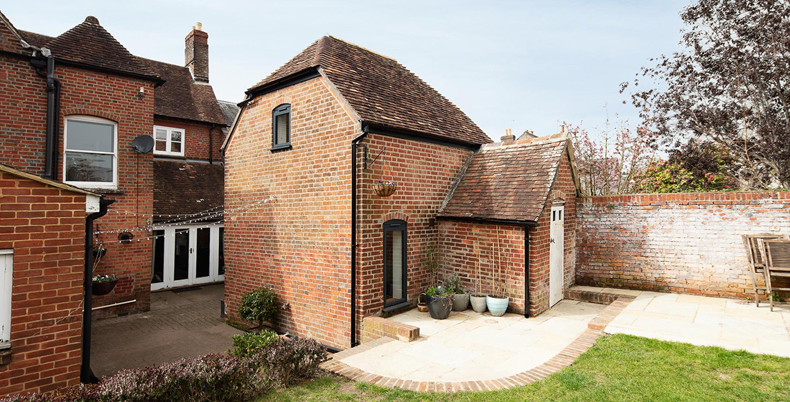 Grade II listed house in Wimborne, Dorset. A restoration project by INKSPACE Architects and Interior Designers in Dorset, Cornwall and Devon