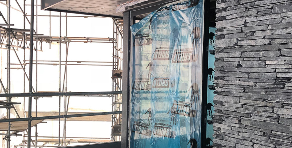 Family home in Devon during renovation, a project by INKSPACE Architects and Interior Designers in Dorset, Cornwall and Devon