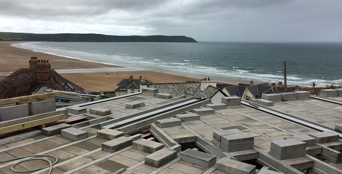 Family home in Devon during renovation, a project by INKSPACE Architects and Interior Designers in Dorset, Cornwall and Devon