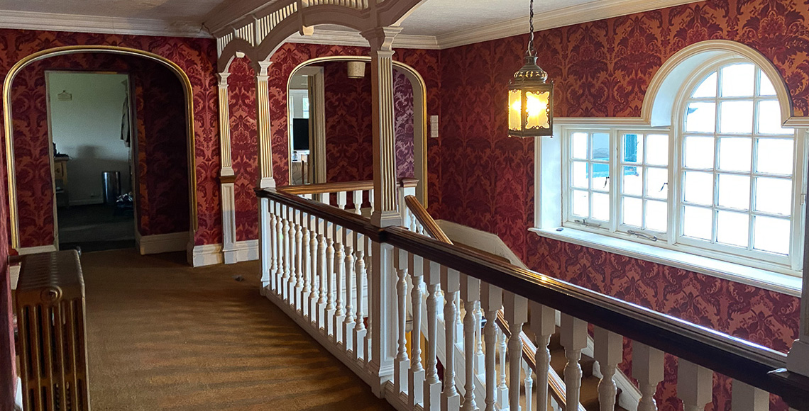 New Forest Manor - stairs - Projects in Progress - InkSpace Architects