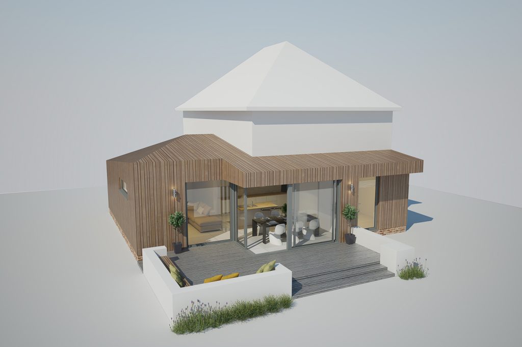 Contemporary home extension in the New Forest, Hampshire