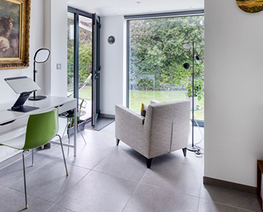 Home office / study area, designed by INKSPACE, Interior Designers in Dorset, Devon and Cornwall