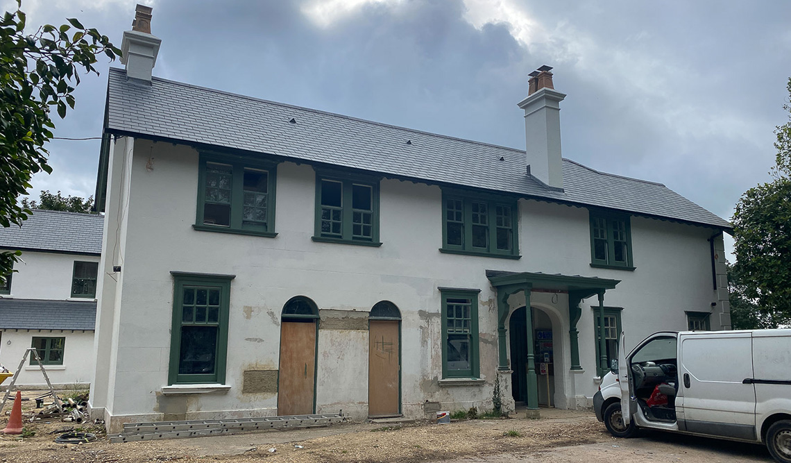 New Forest Manor - Before - Front View - Inkspace Architects