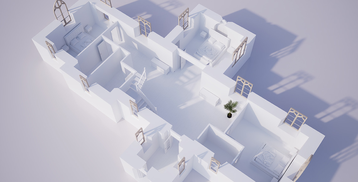 Old Church of St James - CGI plan ground floor