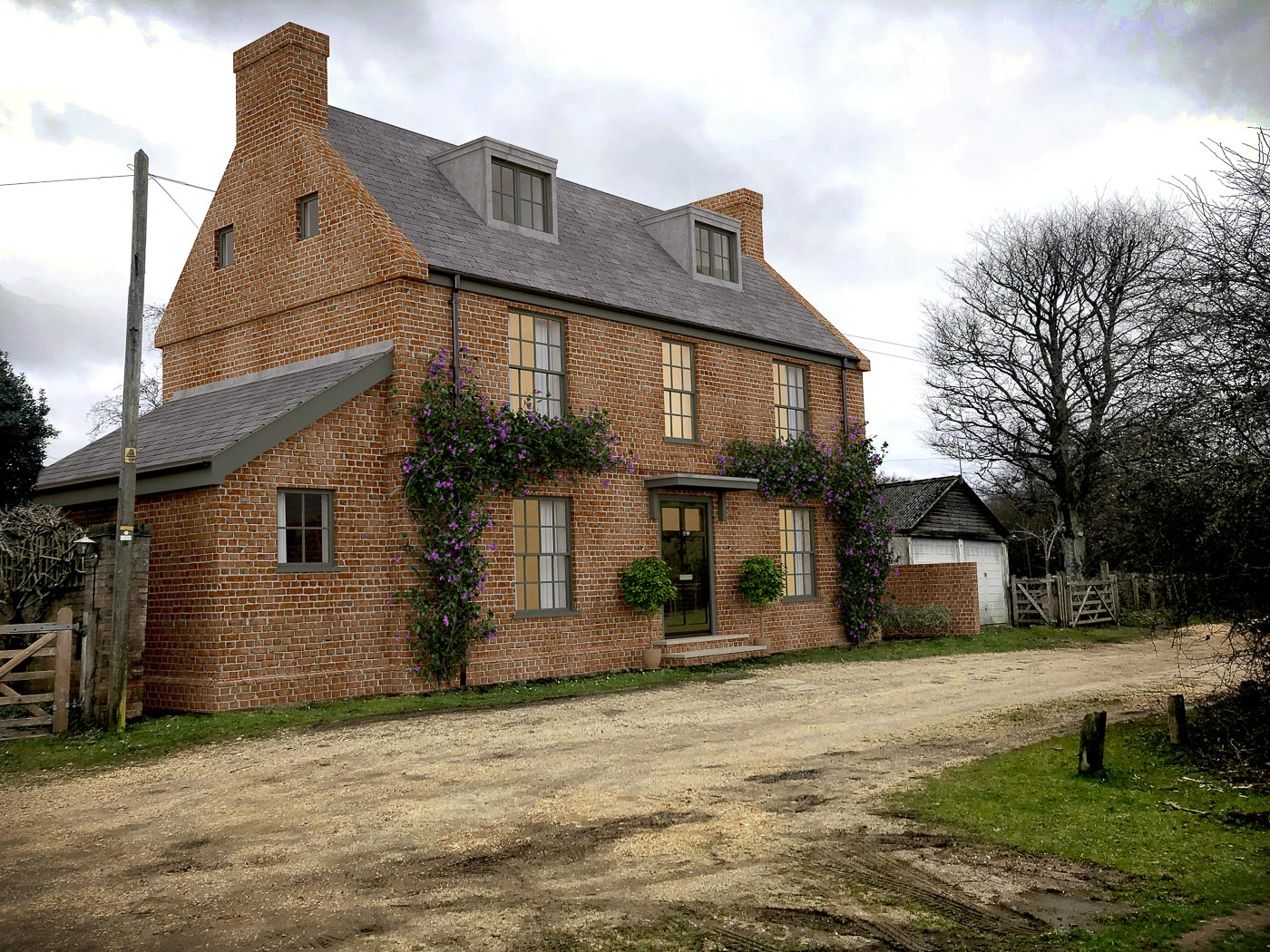 Planning permission for Georgian style home in the New Forest, Hampshire