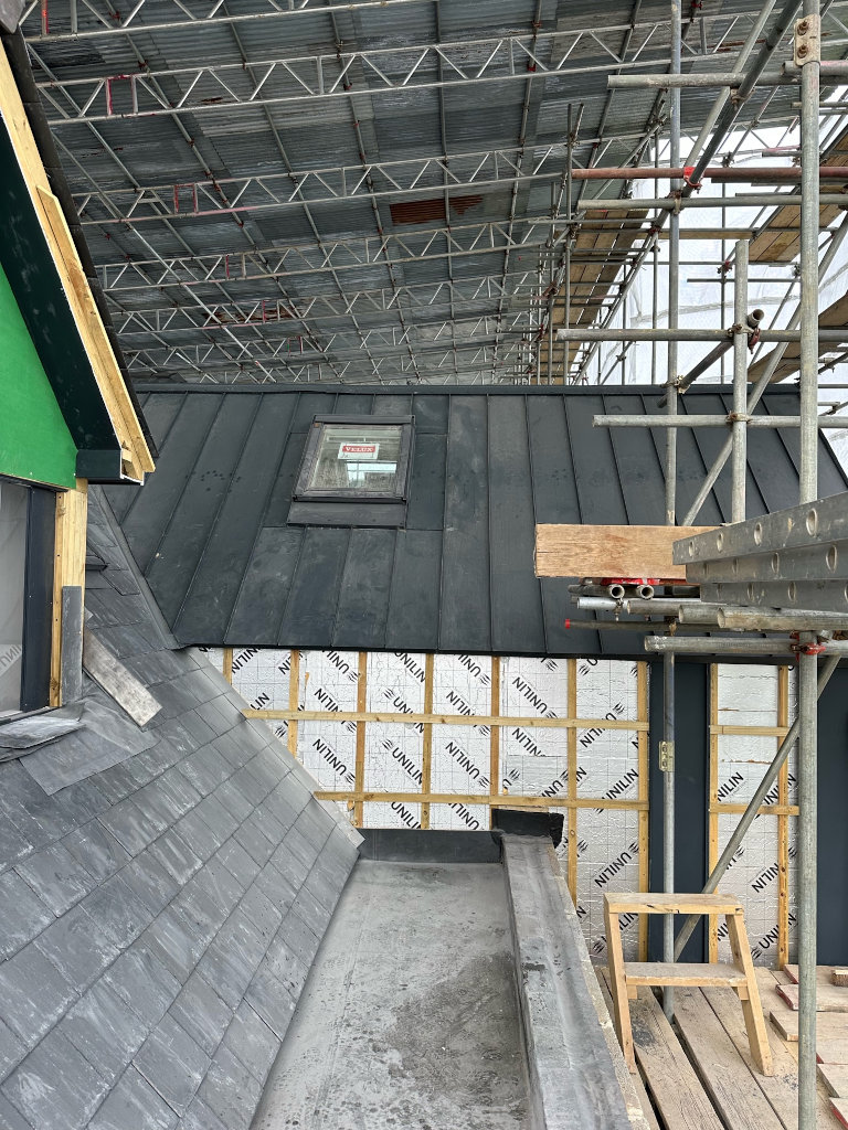 Harvest Hill Roof in progress