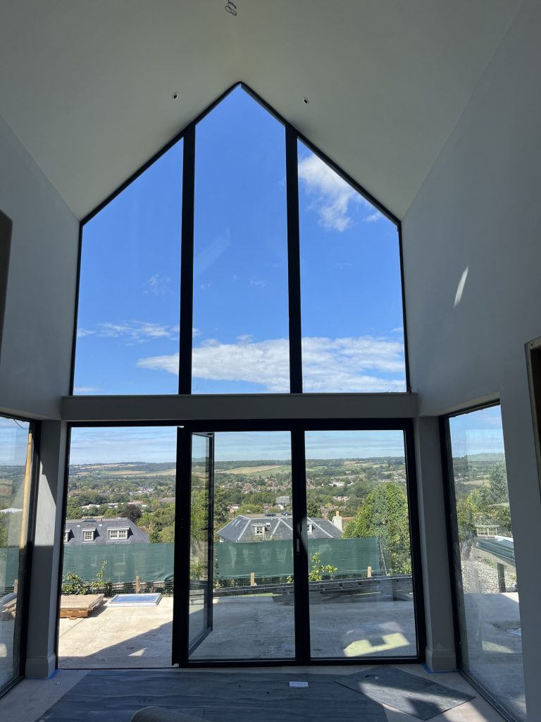 Harvest Hill interior finishes in progress