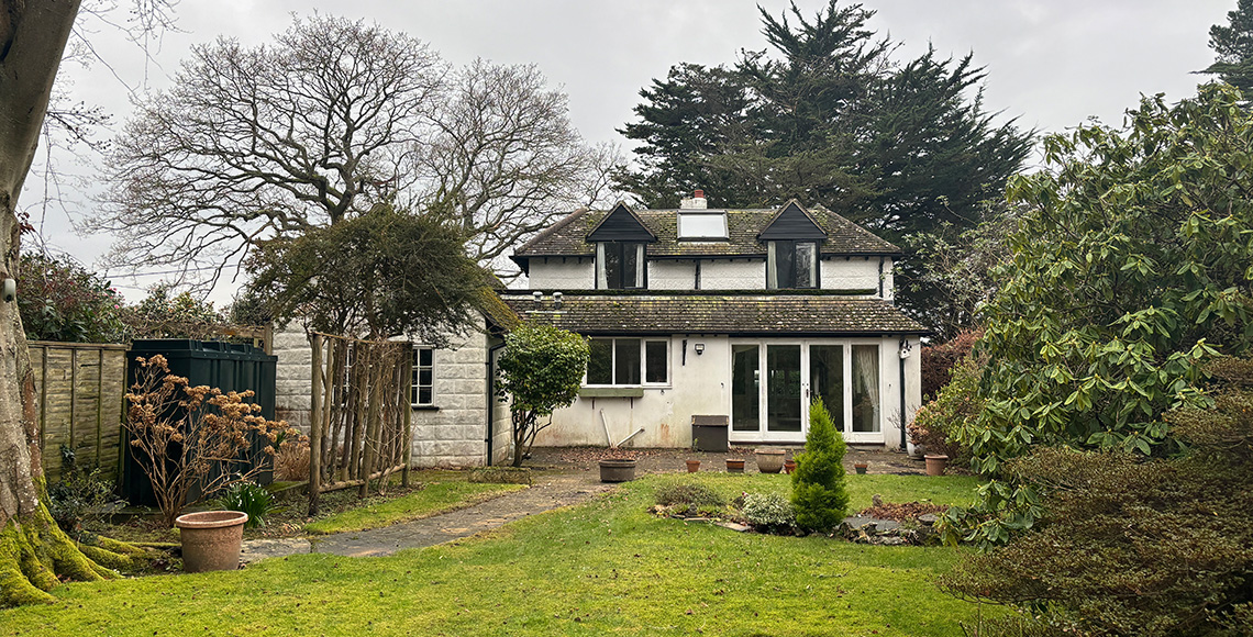 Beaulieu Cottage - Before rear view