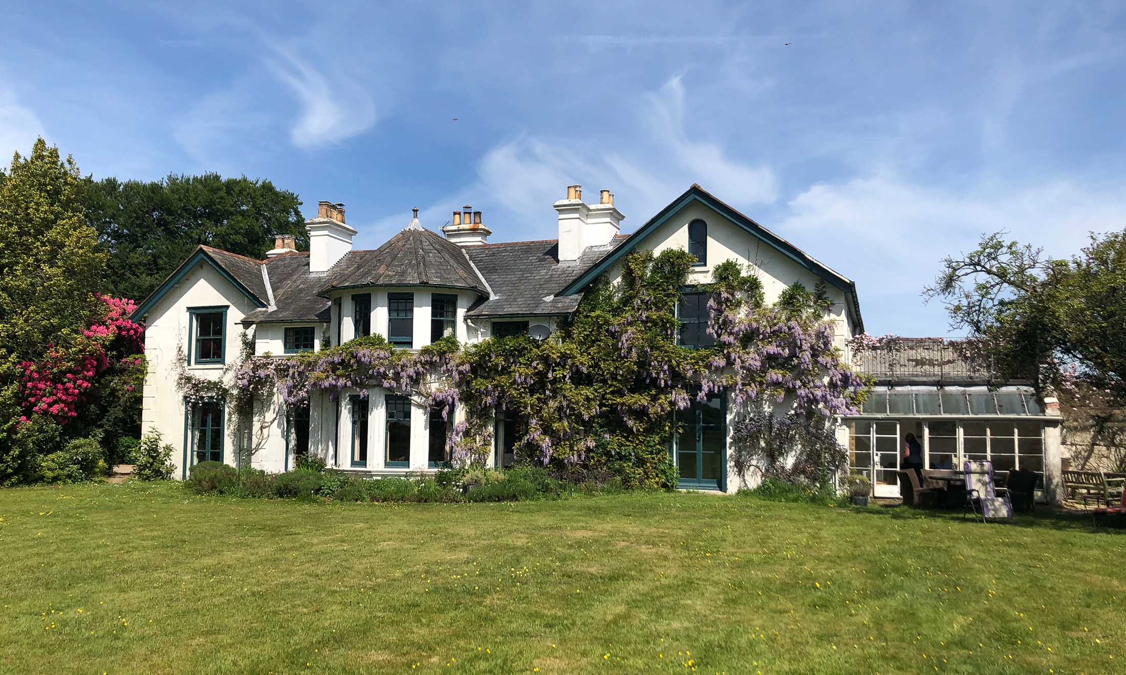 New Forest Manor Home - grade II listed building restored and renovated by Inkspace Architects